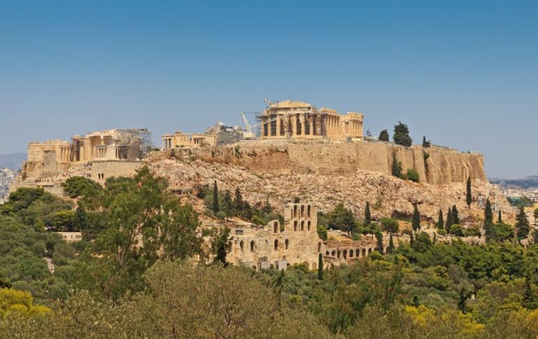 Афинский Акрополь - памятник древней архитектуры