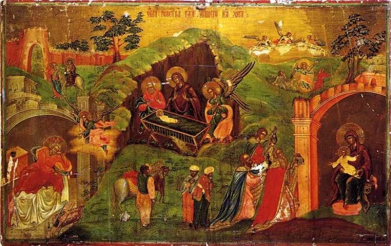Icon of Saints Athanasius and Cyril